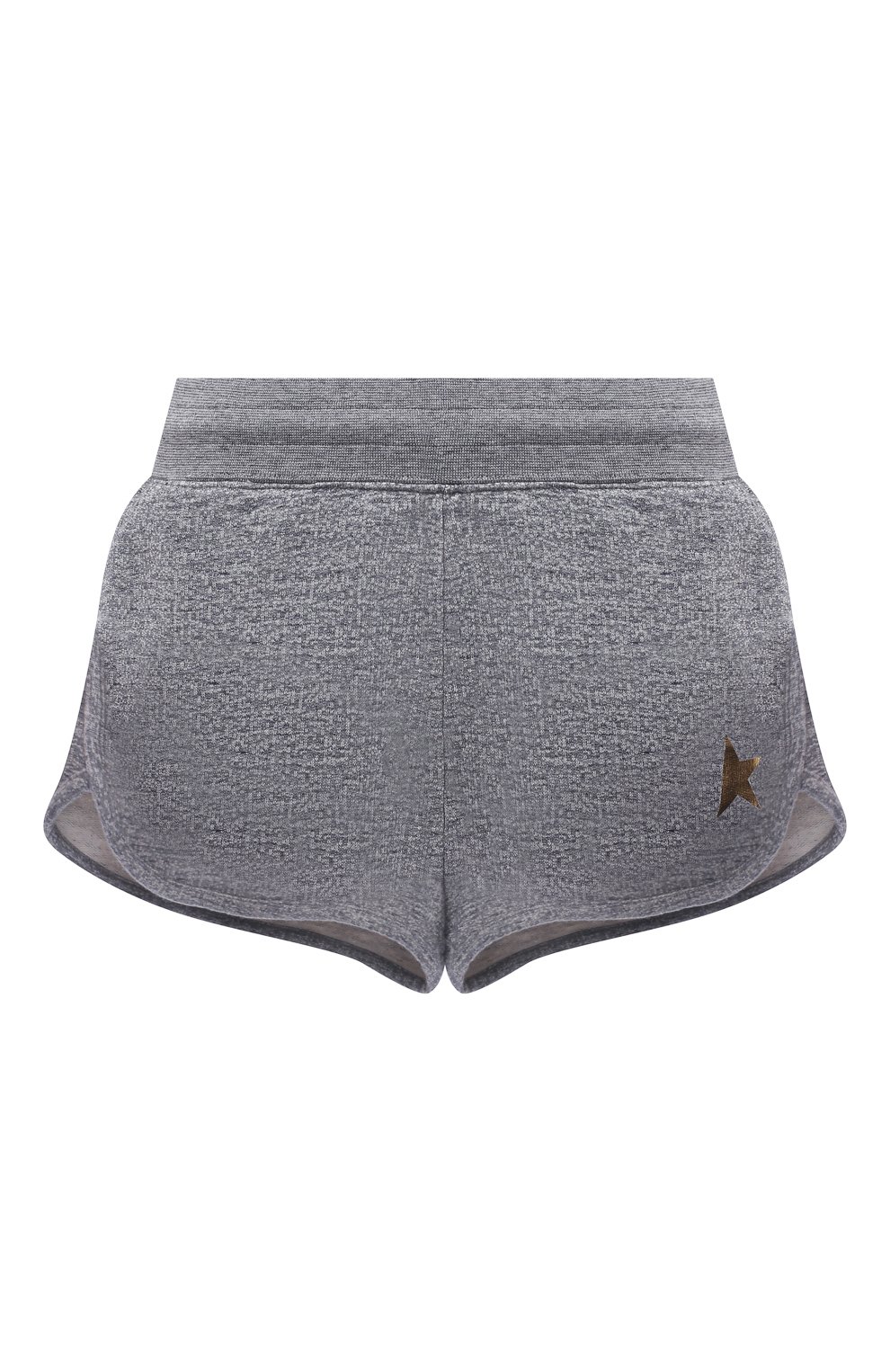 Хлопковые шорты GOLDEN GOOSE DELUXE BRAND серого цвета по цене 18200 руб., арт. GWP00879.P000522, фото 1 Хлопковые шорты GOLDEN GOOSE DELUXE BRAND, арт. GWP00879.P000522, фото 1