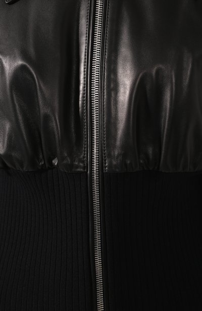 Кожаная куртка DOLCE & GABBANA, арт. F9H66L/HULD8, фото 5