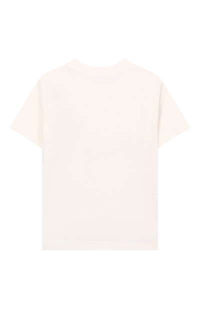 Хлопковая футболка EIRENE кремового цвета по цене 5225 руб., арт. SS26126C, фото 2 Хлопковая футболка EIRENE, арт. SS26126C, фото 2