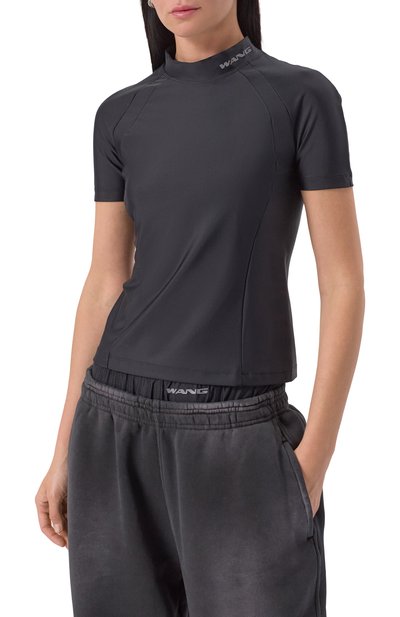 Топ ALEXANDERWANG.T черного цвета по цене 42450 руб., арт. 4CC1251533, фото 3 Топ ALEXANDERWANG.T, арт. 4CC1251533, фото 3