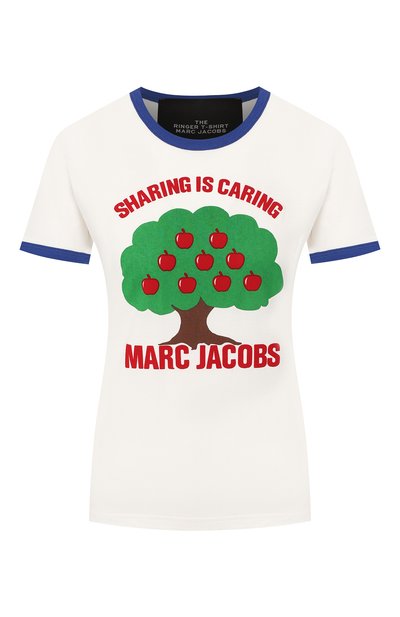 Женская хлопковая футболка MARC JACOBS (THE), арт. M4008410