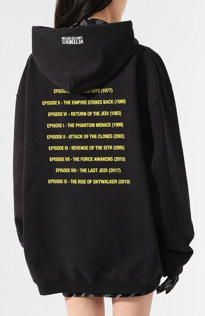 Хлопковое худи star wars x vetements VETEMENTS, арт. USW21TR012 1601/W, фото 4