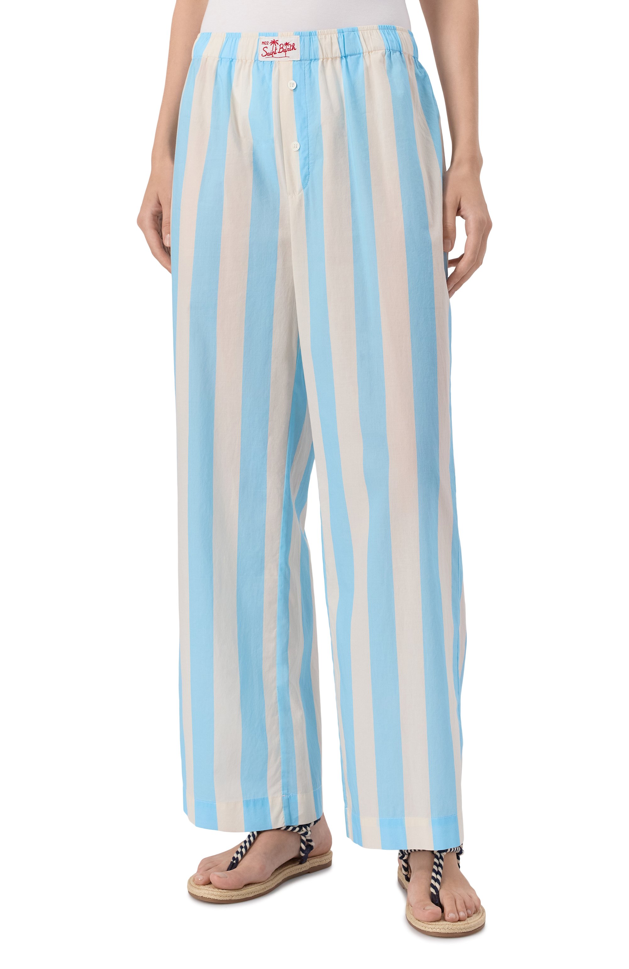 Хлопковые брюки MC2 SAINT BARTH, арт. STBW D0HA/04027H, фото 3