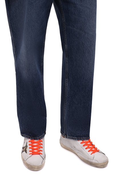 Кожаные кеды superstar GOLDEN GOOSE DELUXE BRAND, арт. GMF00270.F002550, фото 3