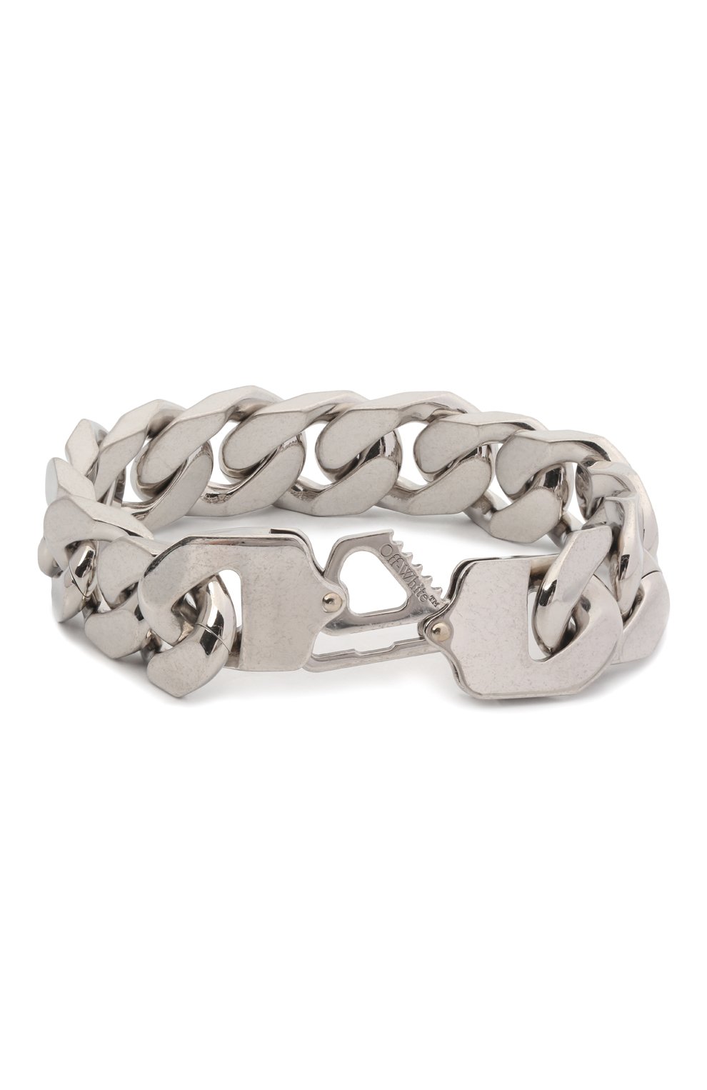 Браслет OFF-WHITE серебряного цвета по цене 53550 руб., арт. 0M0A046F21MET0017800, фото 3 Браслет OFF-WHITE, арт. 0M0A046F21MET0017800, фото 3