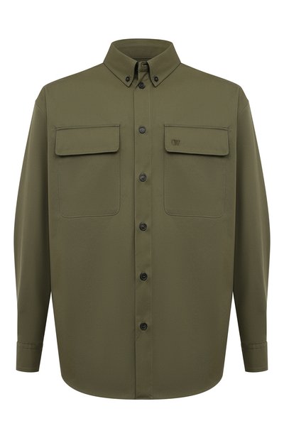 Хлопковая рубашка OFF-WHITE, арт. 0MES009F24FAB001, фото 1