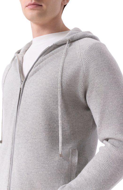 Кашемировый кардиган MVST M25.1PM.K010 Серый  M25.1PM.K010 Фото 5