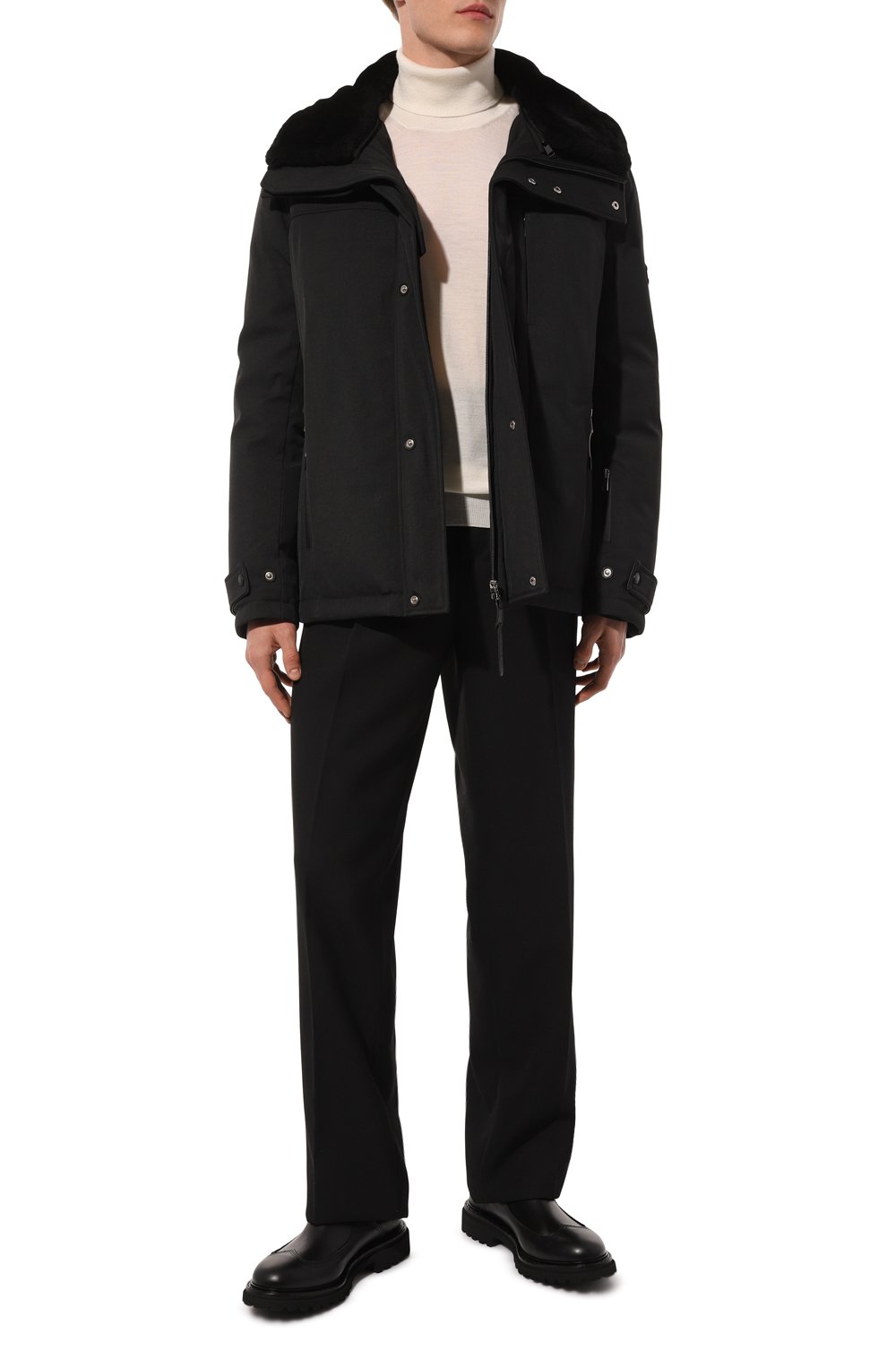 Кожаные челси CAMERLENGO черного цвета по цене 45950 руб., арт. 16662/PRINCES NER0, фото 2 Кожаные челси CAMERLENGO, арт. 16662/PRINCES NER0, фото 2