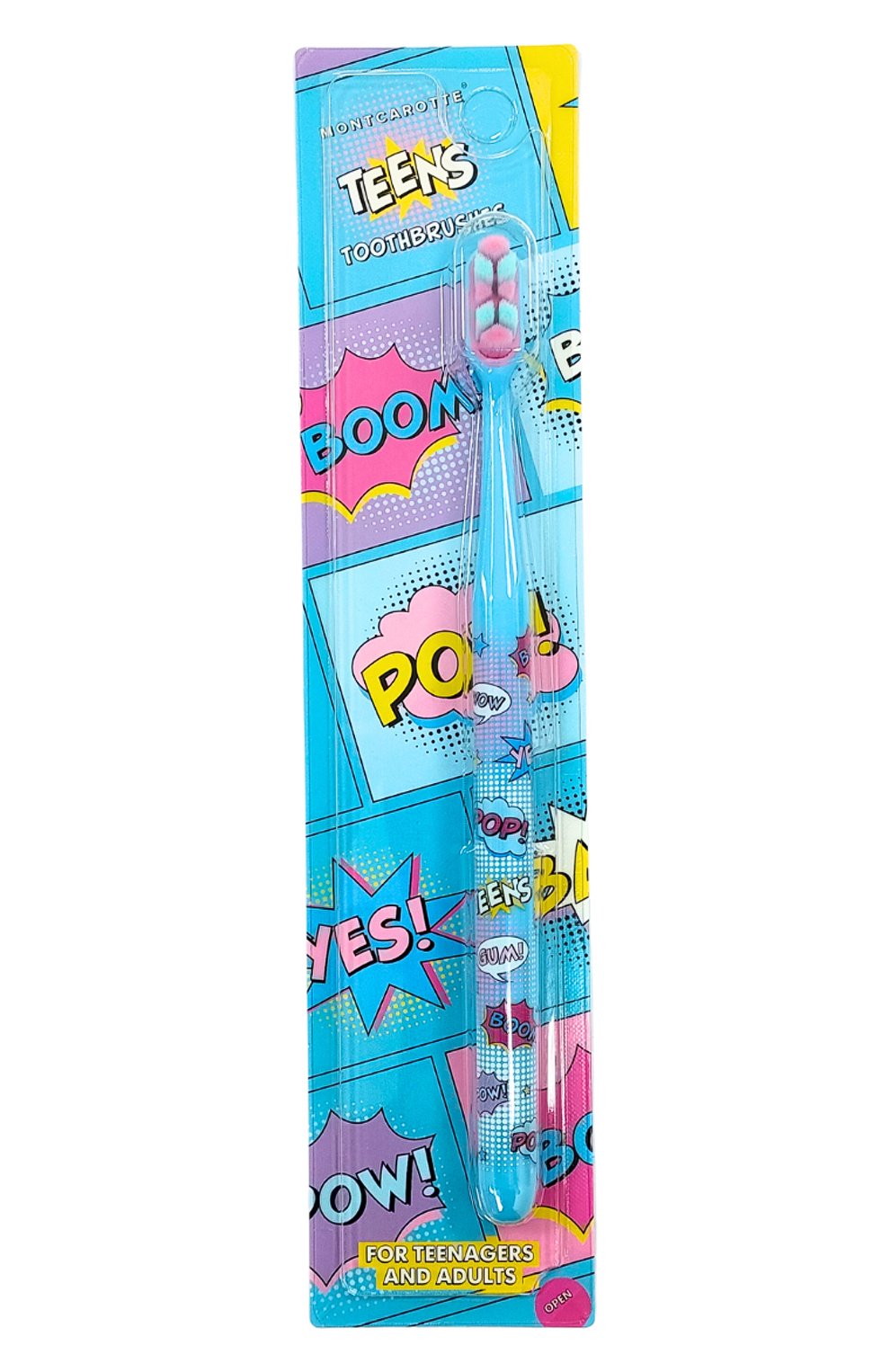 Голубая зубная щетка 7+ MONTCAROTTE, арт. МСТ910, фото 2