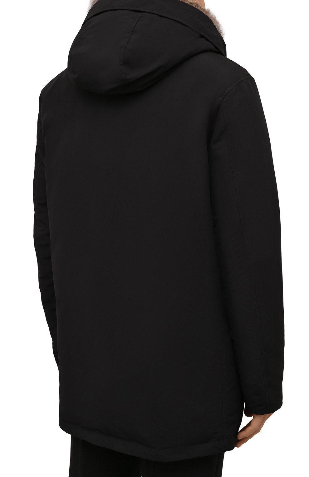 Пуховая парка с меховой отделкой LEMPELIUS, арт. 2500/650RS26, фото 4