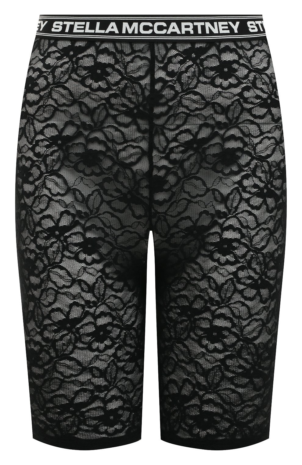 Шорты STELLA MCCARTNEY черного цвета по цене 19950 руб., арт. S6N601050, фото 1 Шорты STELLA MCCARTNEY, арт. S6N601050, фото 1