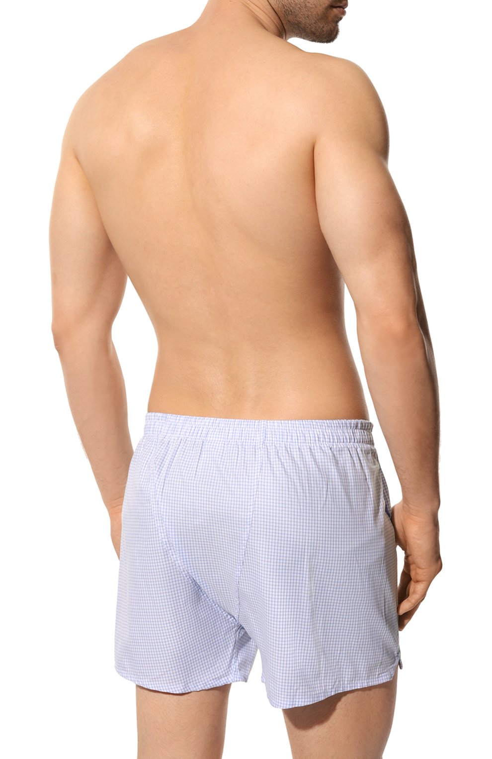 Хлопковые боксеры VAN LAACK голубого цвета по цене 4715 руб., арт. B0XER/151346, фото 3 Хлопковые боксеры VAN LAACK, арт. B0XER/151346, фото 3