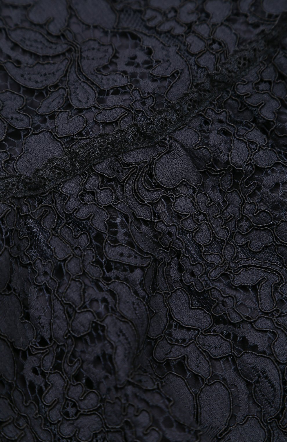 Кружевное мини-платье с бархатной отделкой ERMANNO SCERVINO, арт. 41 I AB02/4-8, фото 3