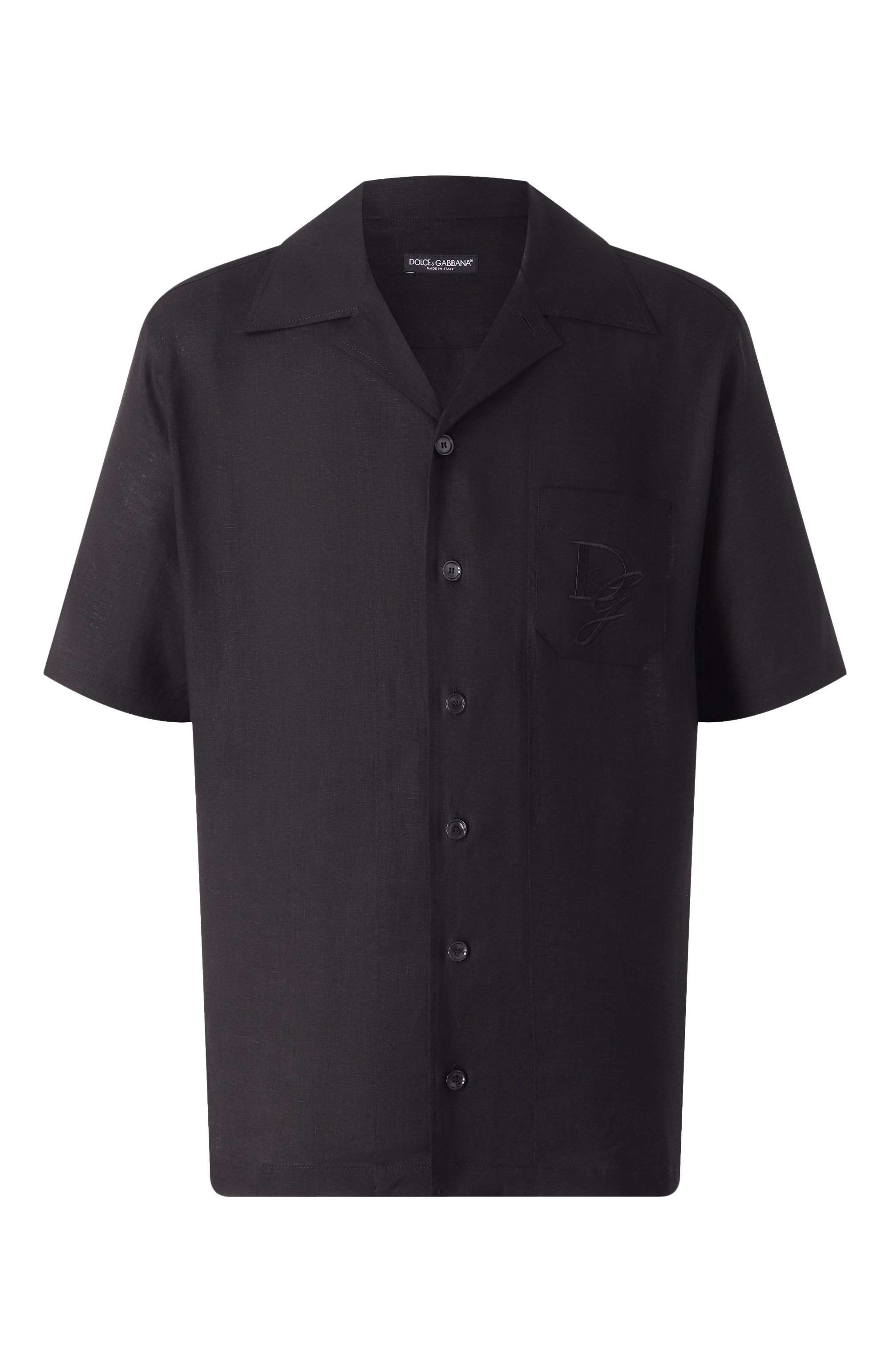 Льняная рубашка DOLCE & GABBANA, арт. G5JH9Z/FU4IK, фото 1