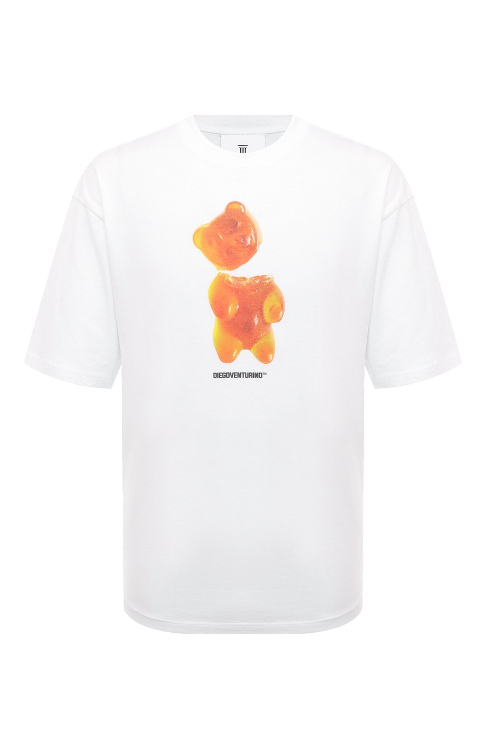 Хлопковая футболка DIEGO VENTURINO, арт. D3W4DVTS00G0, фото 1