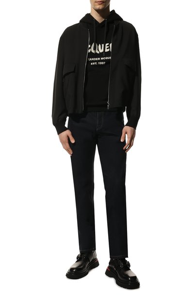 Хлопковое худи ALEXANDER MCQUEEN, арт. 665401/QRZ71, фото 2