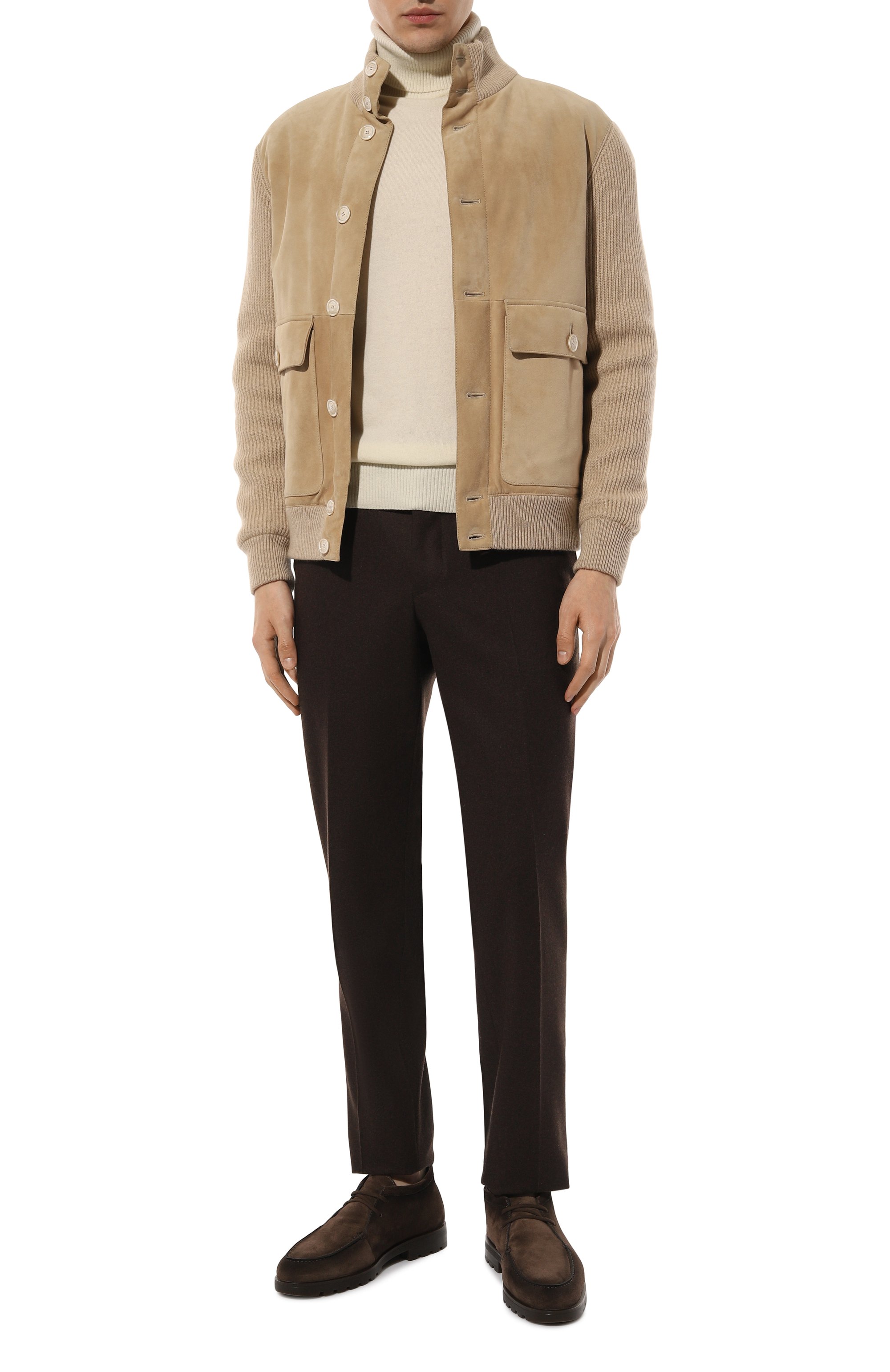 Комбинированный кардиган BRUNELLO CUCINELLI, арт. M0PCL1955, фото 2