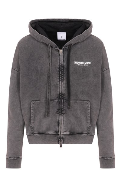 Хлопковая толстовка DIEGO VENTURINO, арт. DVFLZL0G0, фото 1