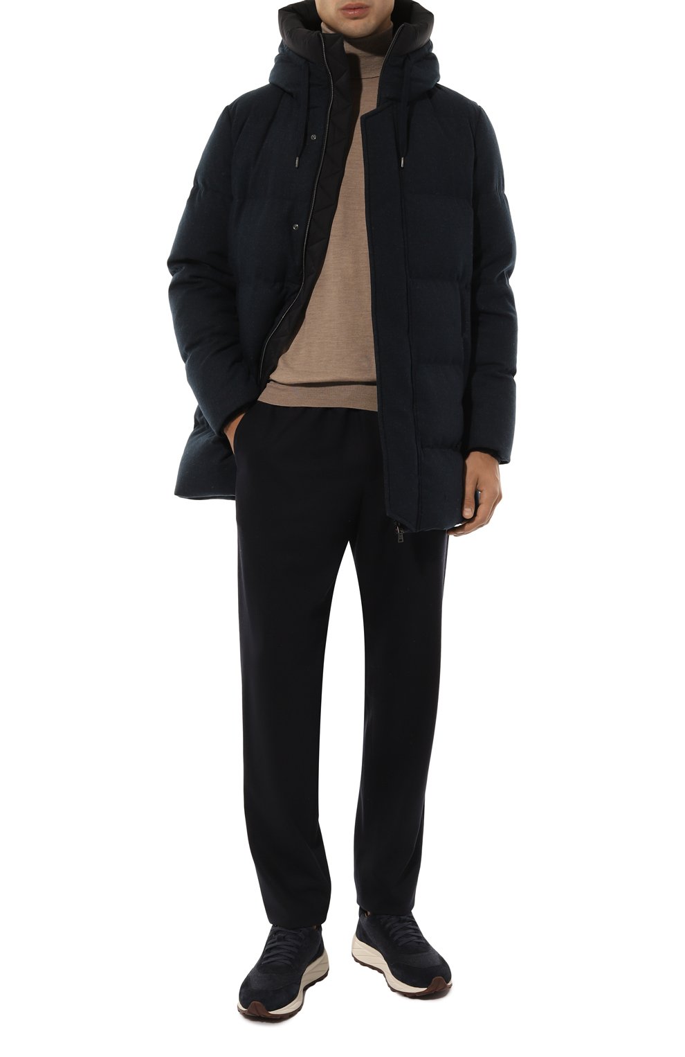 Шерстяной пуховик HERNO, арт. PI001143U-RUS/33279, фото 2