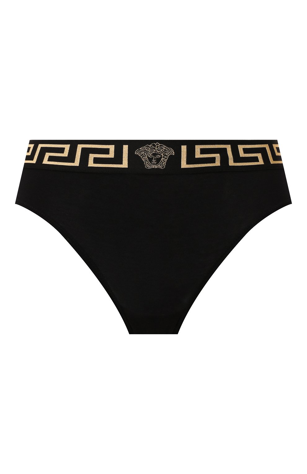 Трусы-слипы VERSACE черного цвета по цене 9950 руб., арт. AUD01040/A232741, фото 1 Трусы-слипы VERSACE, арт. AUD01040/A232741, фото 1
