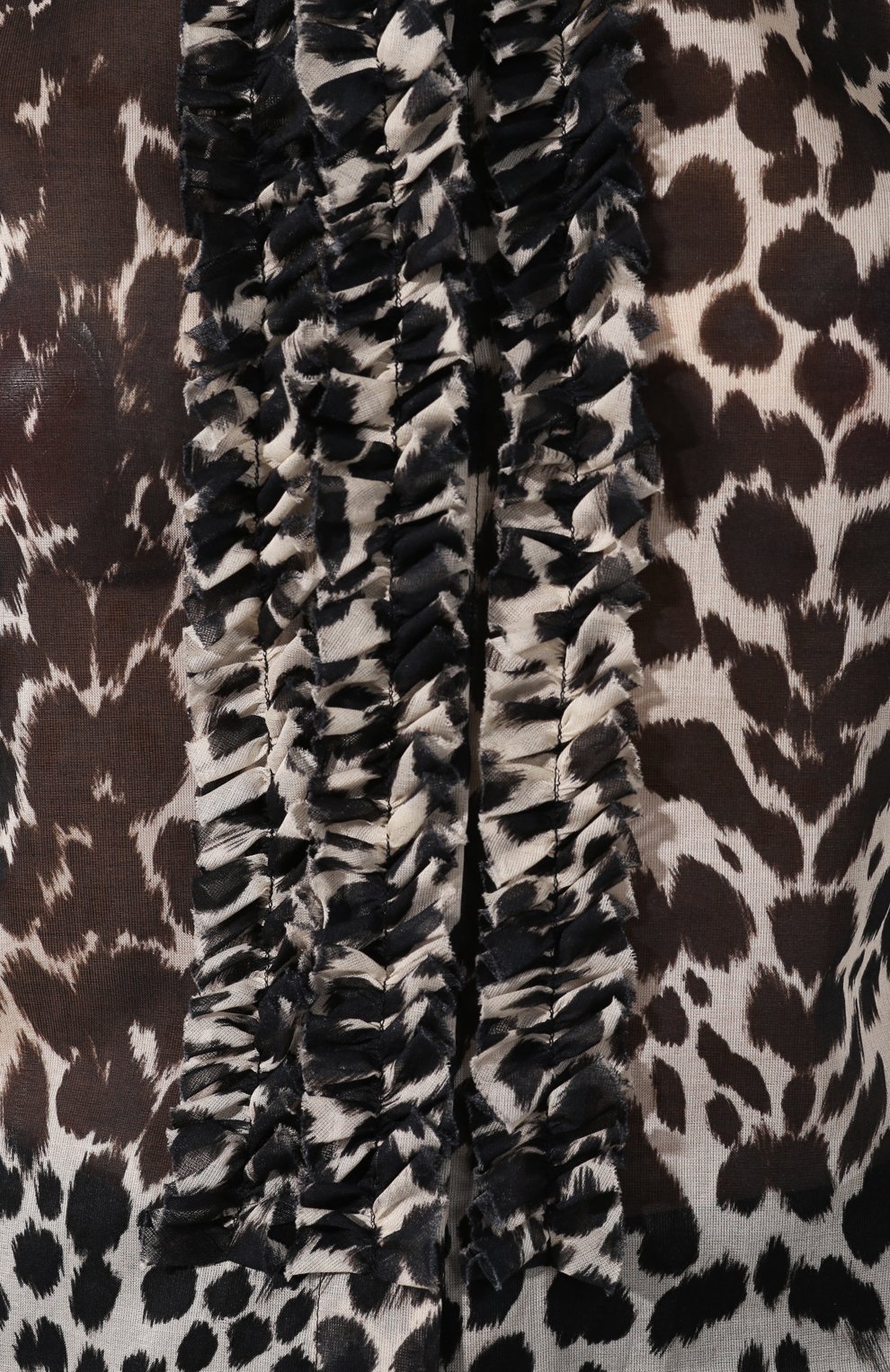 Хлопковая блузка DRIES VAN NOTEN, арт. 201-10751-9002, фото 5