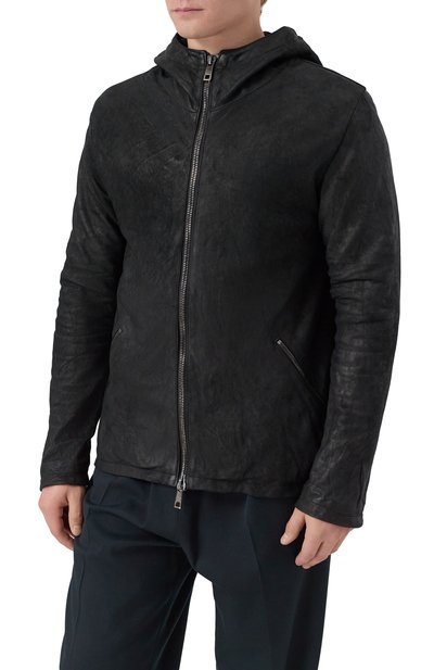Кожаная куртка GIORGIO BRATO, арт. GU26F26098NAPSTM, фото 3