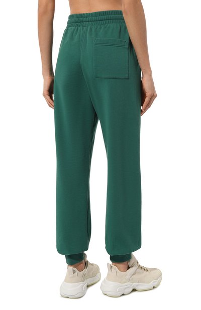 Хлопковые джоггеры CASABLANCA зеленого цвета по цене 51950 руб., арт. WPS24-JTR-038-01, фото 4 Хлопковые джоггеры CASABLANCA, арт. WPS24-JTR-038-01, фото 4