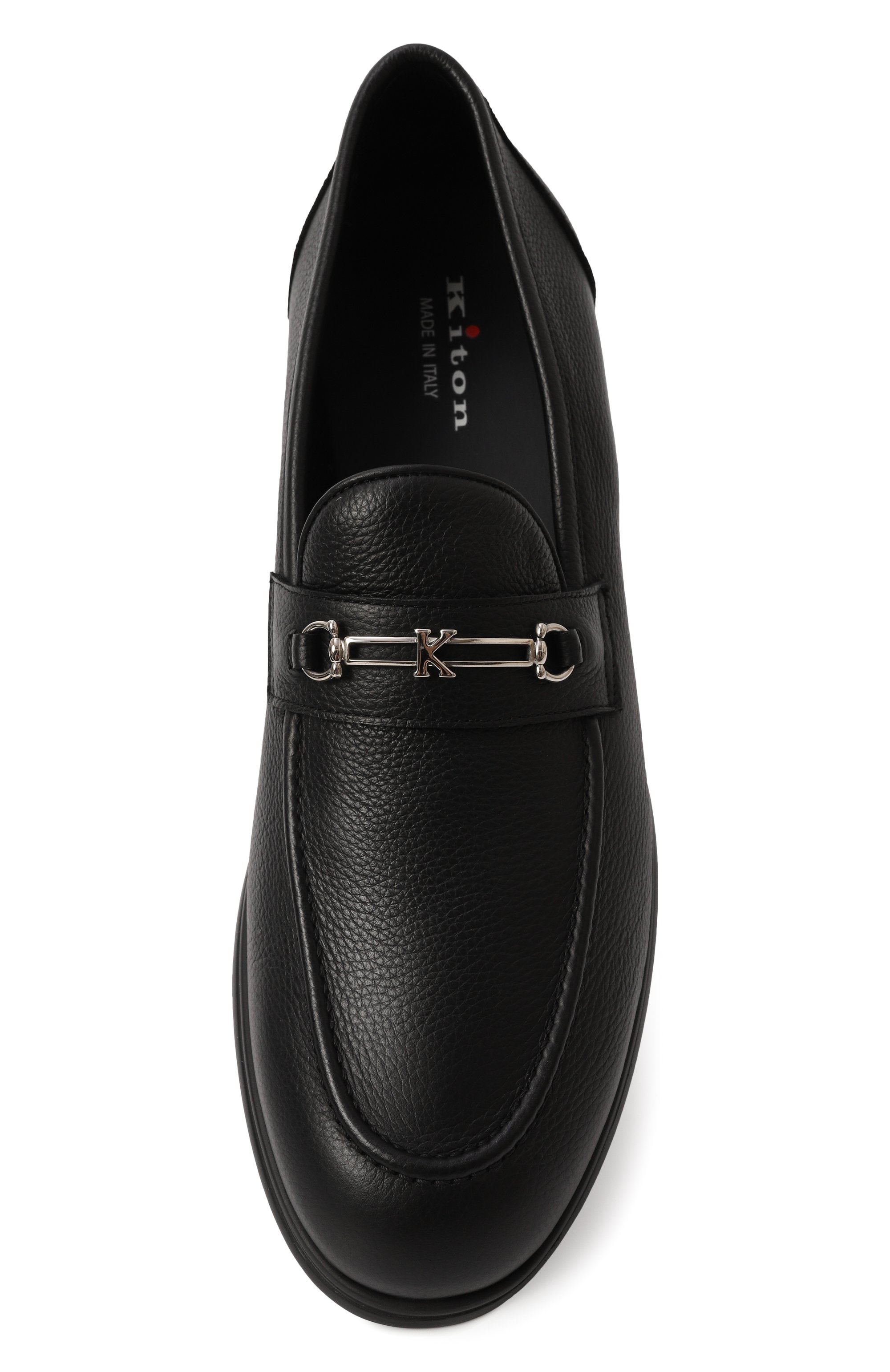 Кожаные лоферы KITON, арт. USSA316N0109803, фото 6