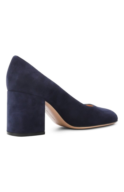 Замшевые туфли Joelle 70 Gianvito Rossi G22343.70RIC.CAMDENI Синий  G22343.70RIC.CAMDENI Фото 5