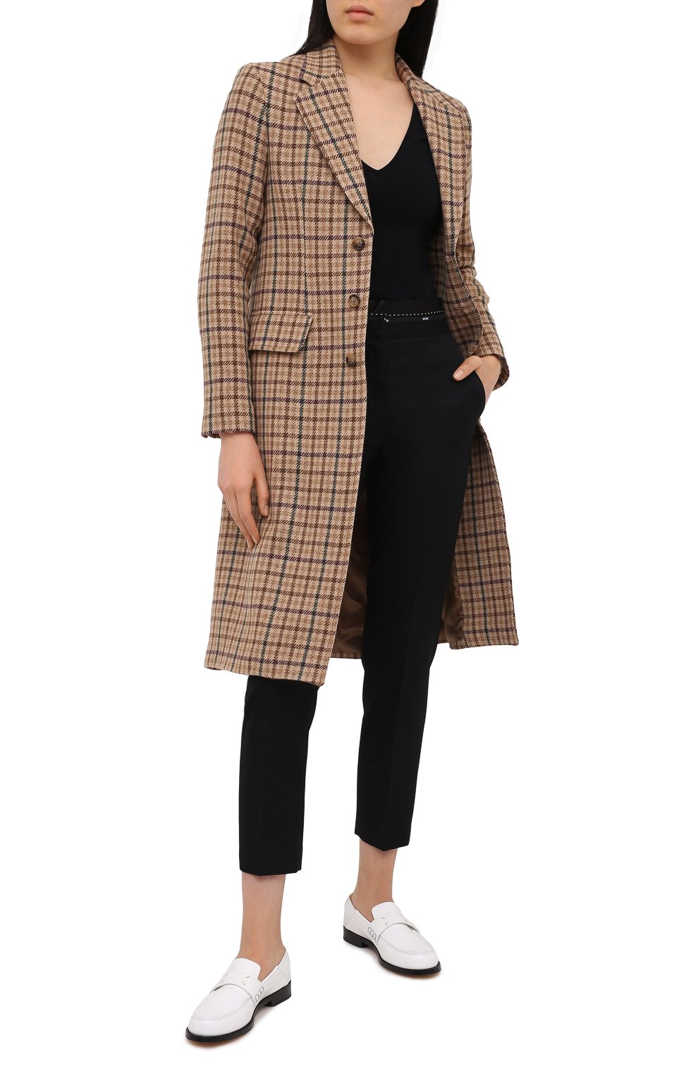 Шерстяные брюки MSGM, арт. 2942MDP114 207671, фото 2