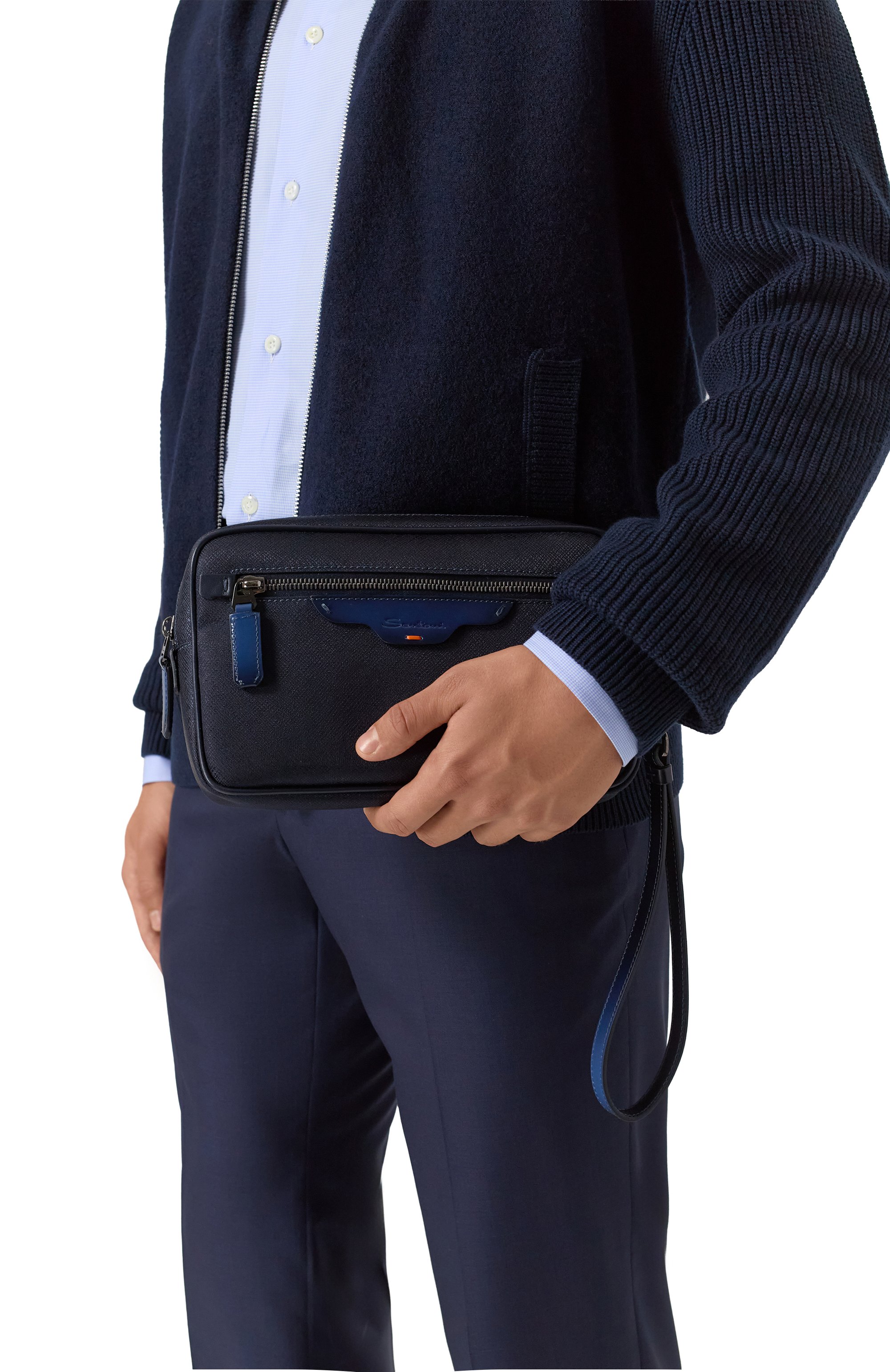 Борсетка SANTONI, арт. UFPGA2806F0-GNDS, фото 2