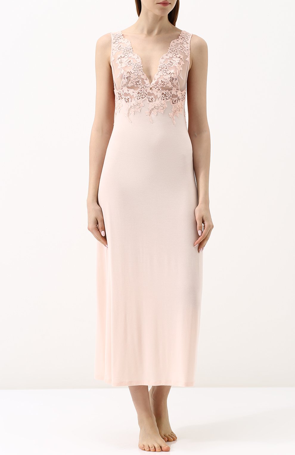 Сорочка из вискозы с кружевным лифом RITRATTI MILANO, арт. 69126, фото 2