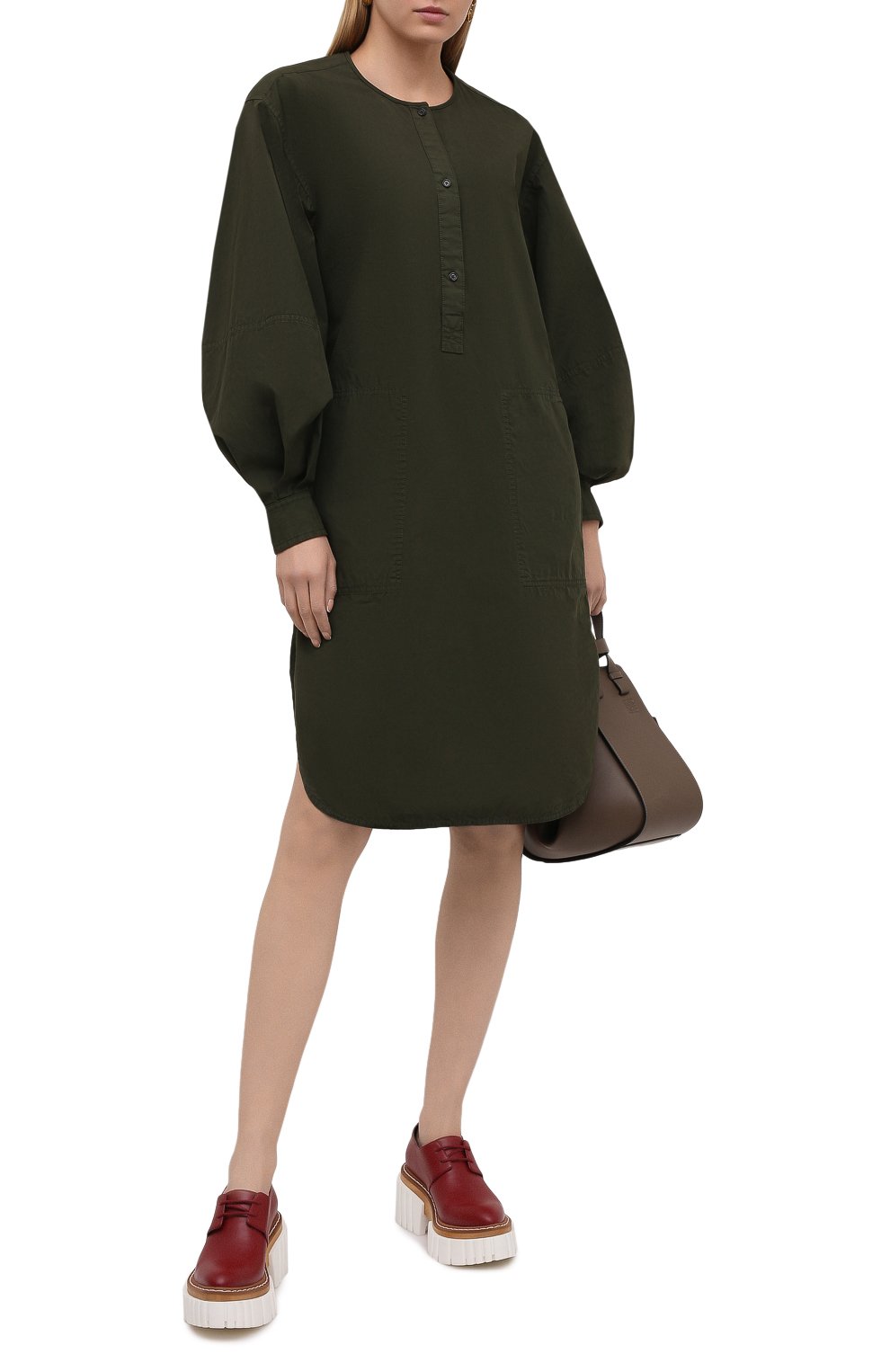 Хлопковое платье JW ANDERSON, арт. DR0157 PG0463, фото 2