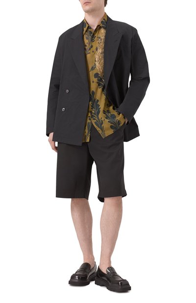 Хлопковый пиджак DRIES VAN NOTEN, арт. 251-020717-1147, фото 3