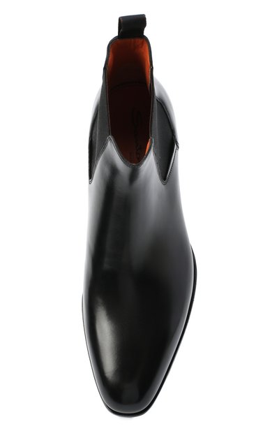 Кожаные челси SANTONI, арт. MCLE17027BI2IVVDN01, фото 5