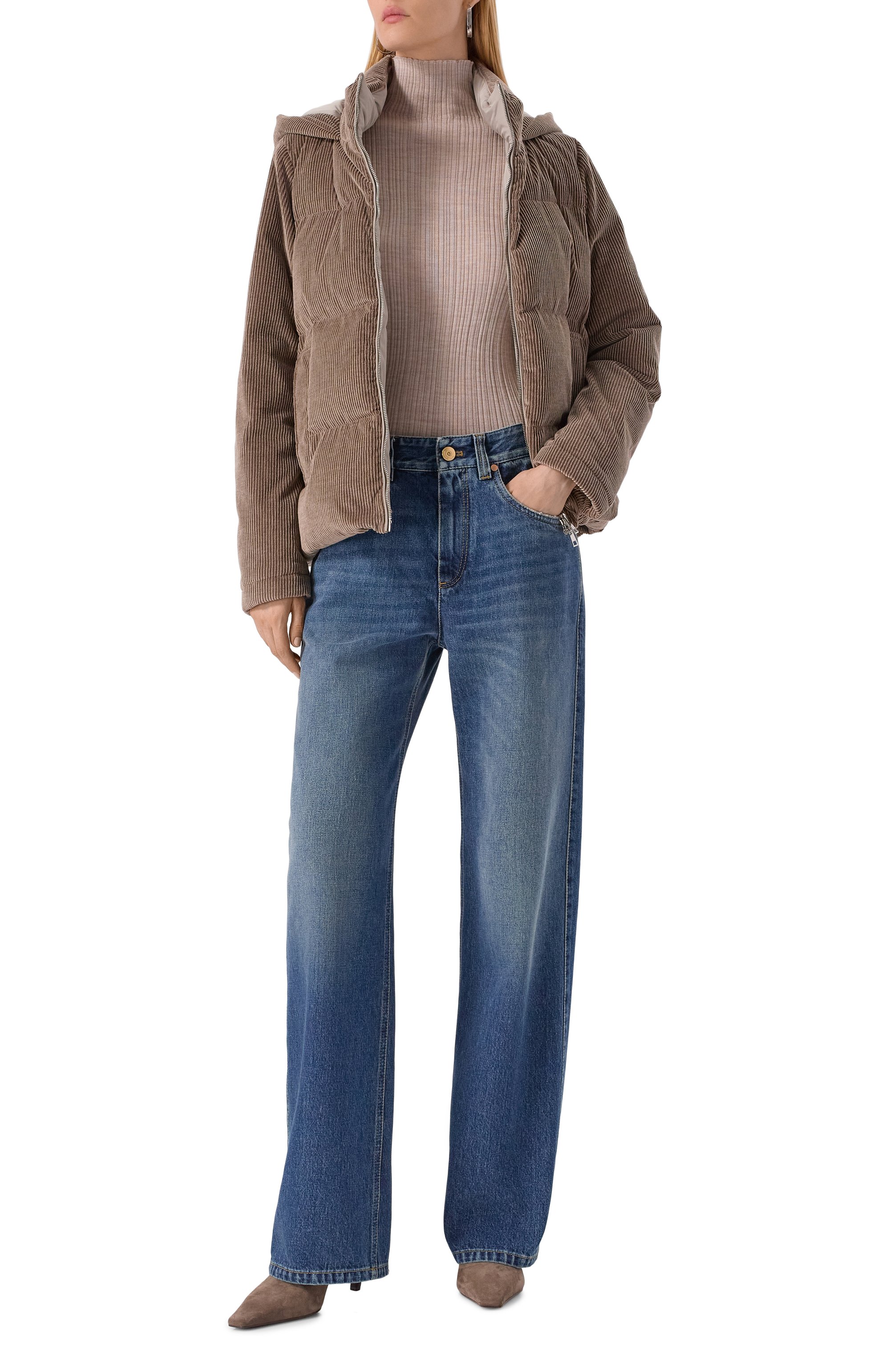 Водолазка из кашемира и шерсти AGNONA, арт. K202038E/7V180NE, фото 2