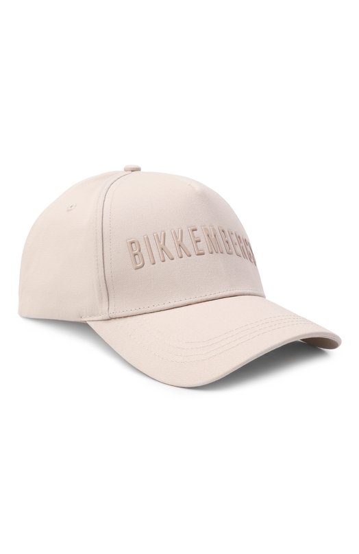 Хлопковая бейсболка Dirk Bikkembergs BKCP01344T Бежевый BKCP01344T