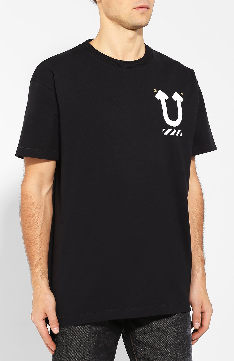 Хлопковая футболка off-white x undercover OFF-WHITE, арт. 0MAA061G198770101088, фото 3