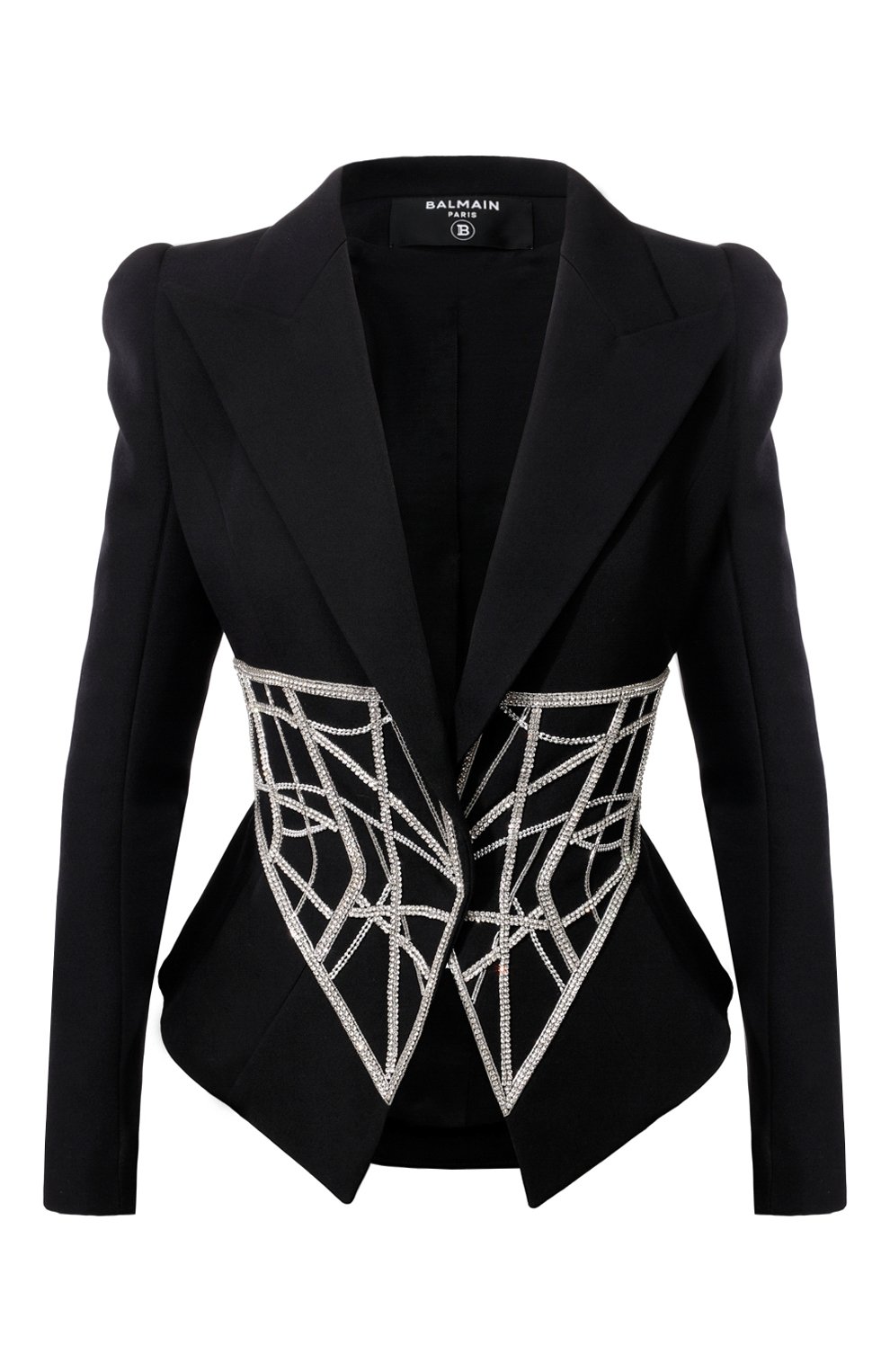 Шерстяной жакет BALMAIN, арт. AF0SE007PB85, фото 1