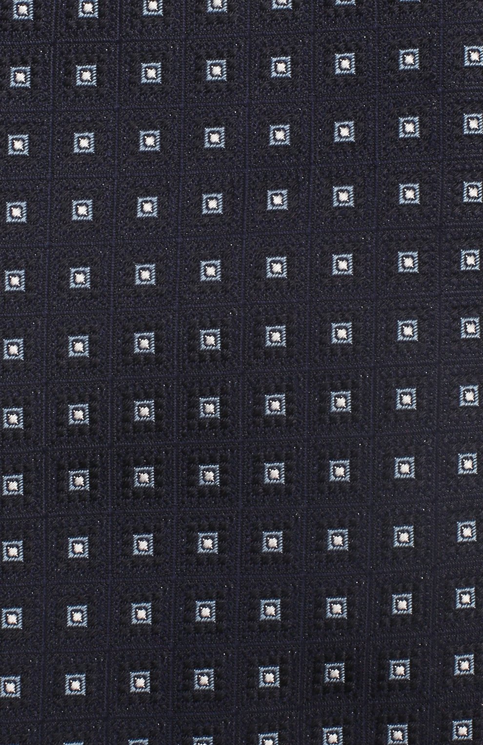 Шелковый галстук CORNELIANI темно-синего цвета по цене 14250 руб., арт. 85U302-0120369/00, фото 3 Шелковый галстук CORNELIANI, арт. 85U302-0120369/00, фото 3