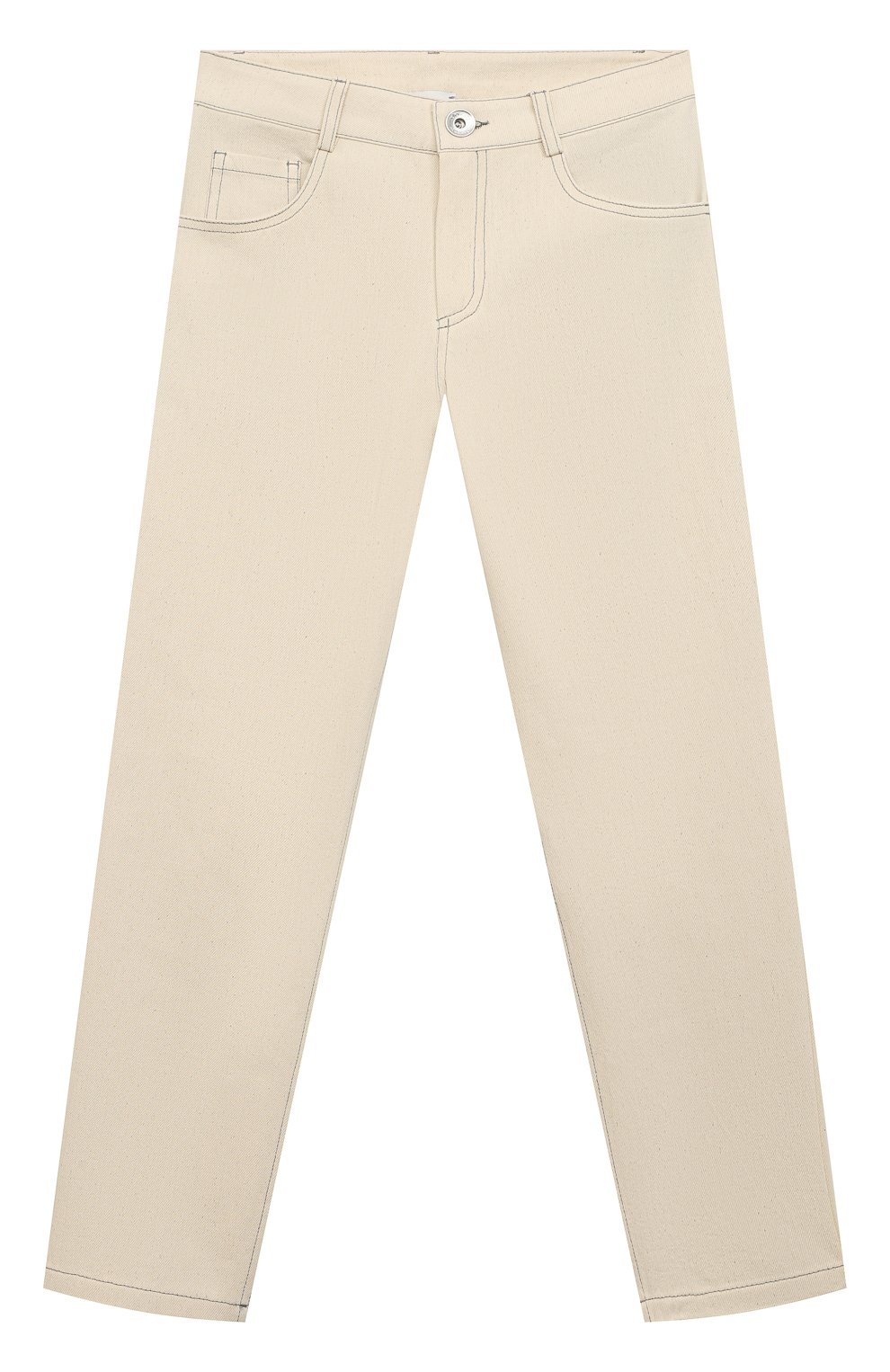 Джинсы ELEVENTY кремового цвета по цене 18600 руб., арт. ES6P70/G0085/2-10, фото 1 Джинсы ELEVENTY, арт. ES6P70/G0085/2-10, фото 1