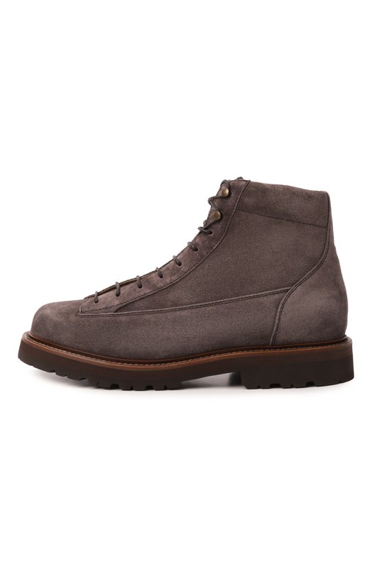 Замшевые ботинки Urban Outdoor Brunello Cucinelli MZUNVJW717 Коричневый  MZUNVJW717 Фото 4