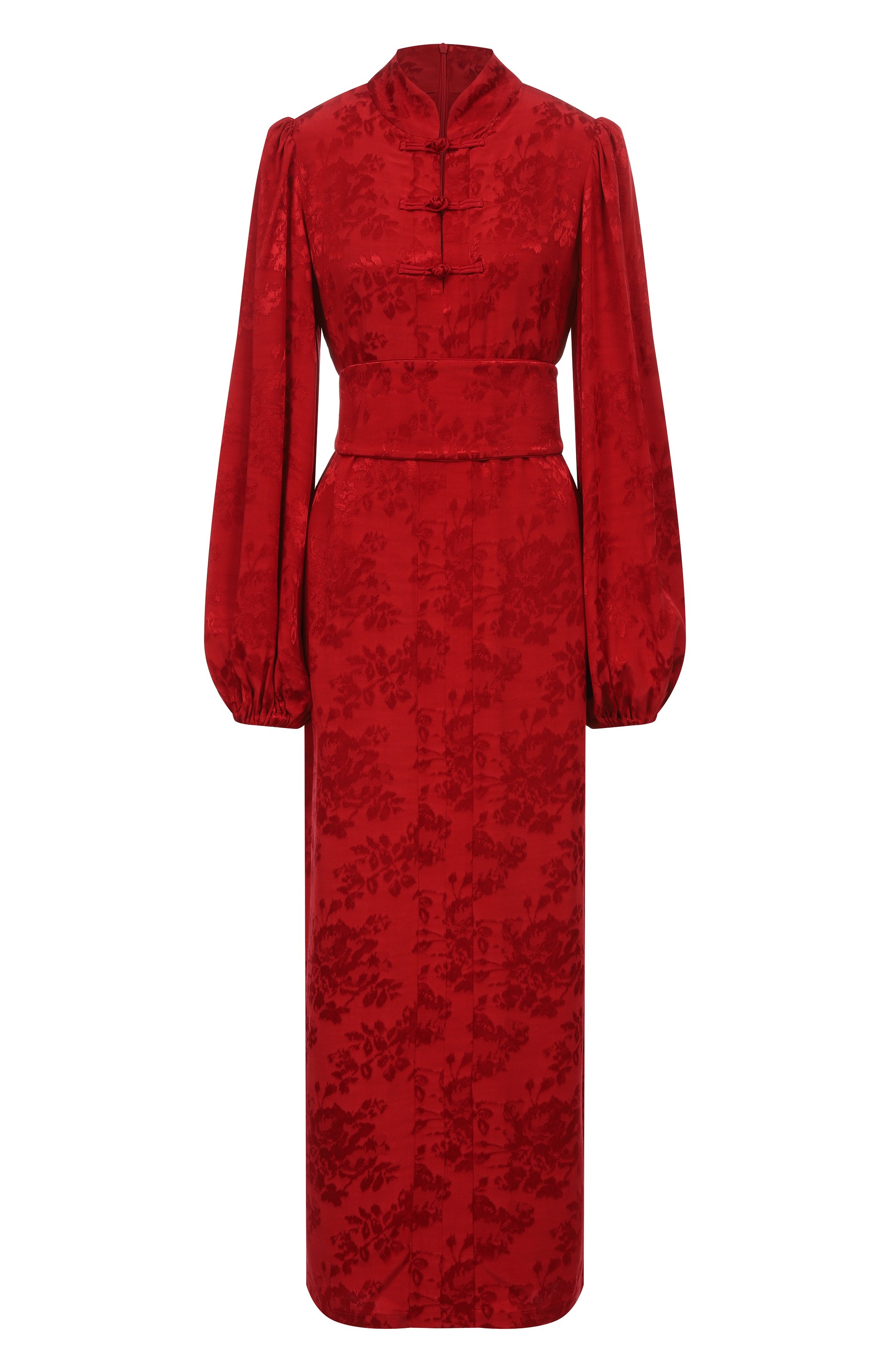 Платье OLOLOL красного цвета по цене 119000 руб., арт. OLD354B/4396.RR600, фото 1 Платье OLOLOL, арт. OLD354B/4396.RR600, фото 1