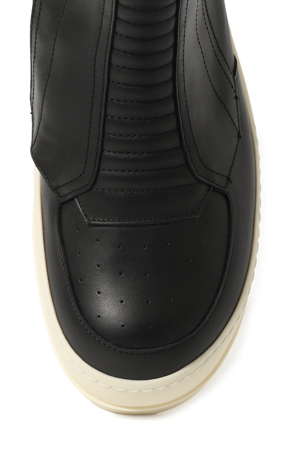 Кожаные сапоги Luxor Biker Rick Owens цвет черный купить в ЦУМ