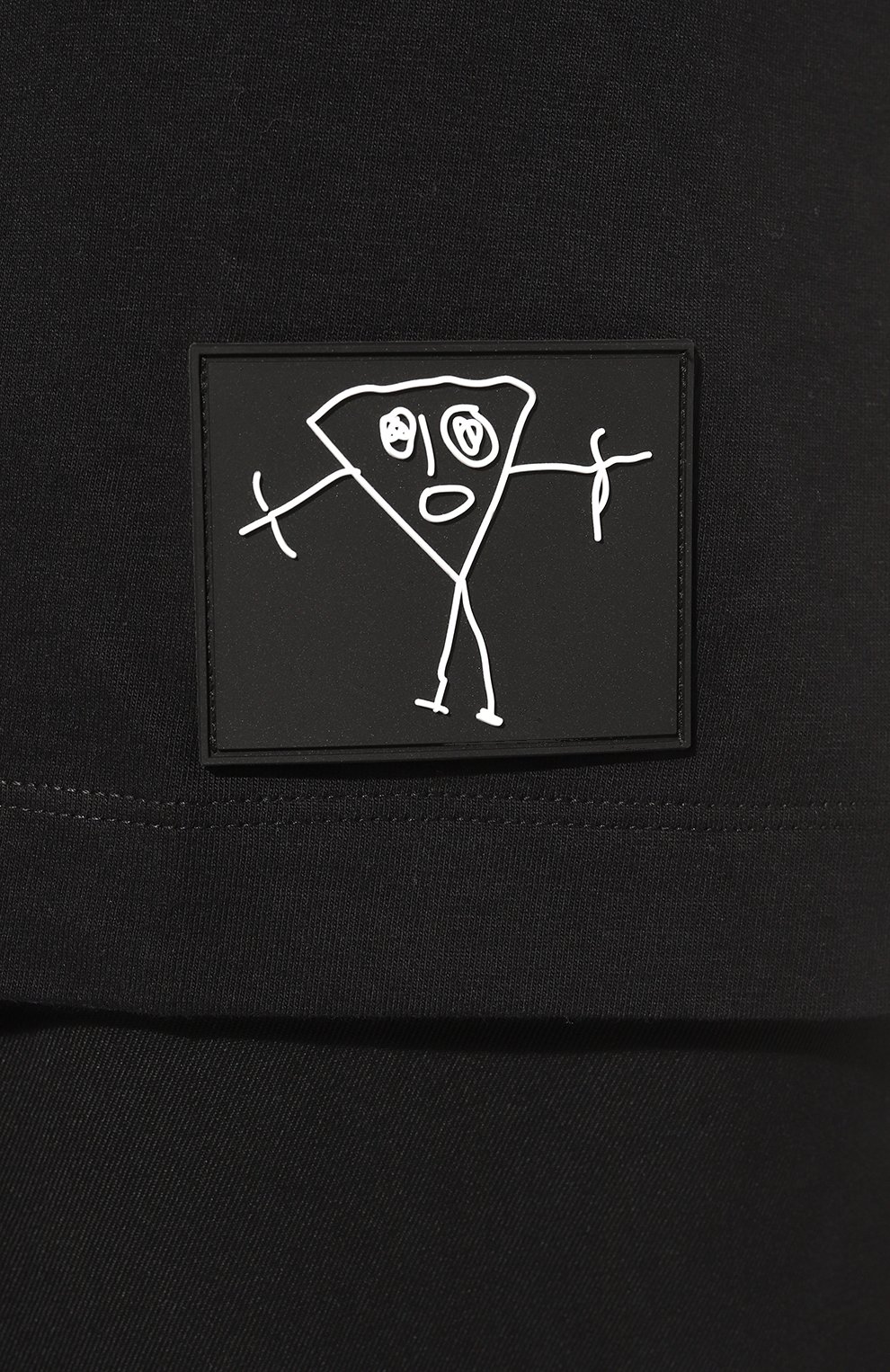 Хлопковая футболка PLAN C черного цвета по цене 22500 руб., арт. THCJE01JHU/TJ002, фото 5 Хлопковая футболка PLAN C, арт. THCJE01JHU/TJ002, фото 5