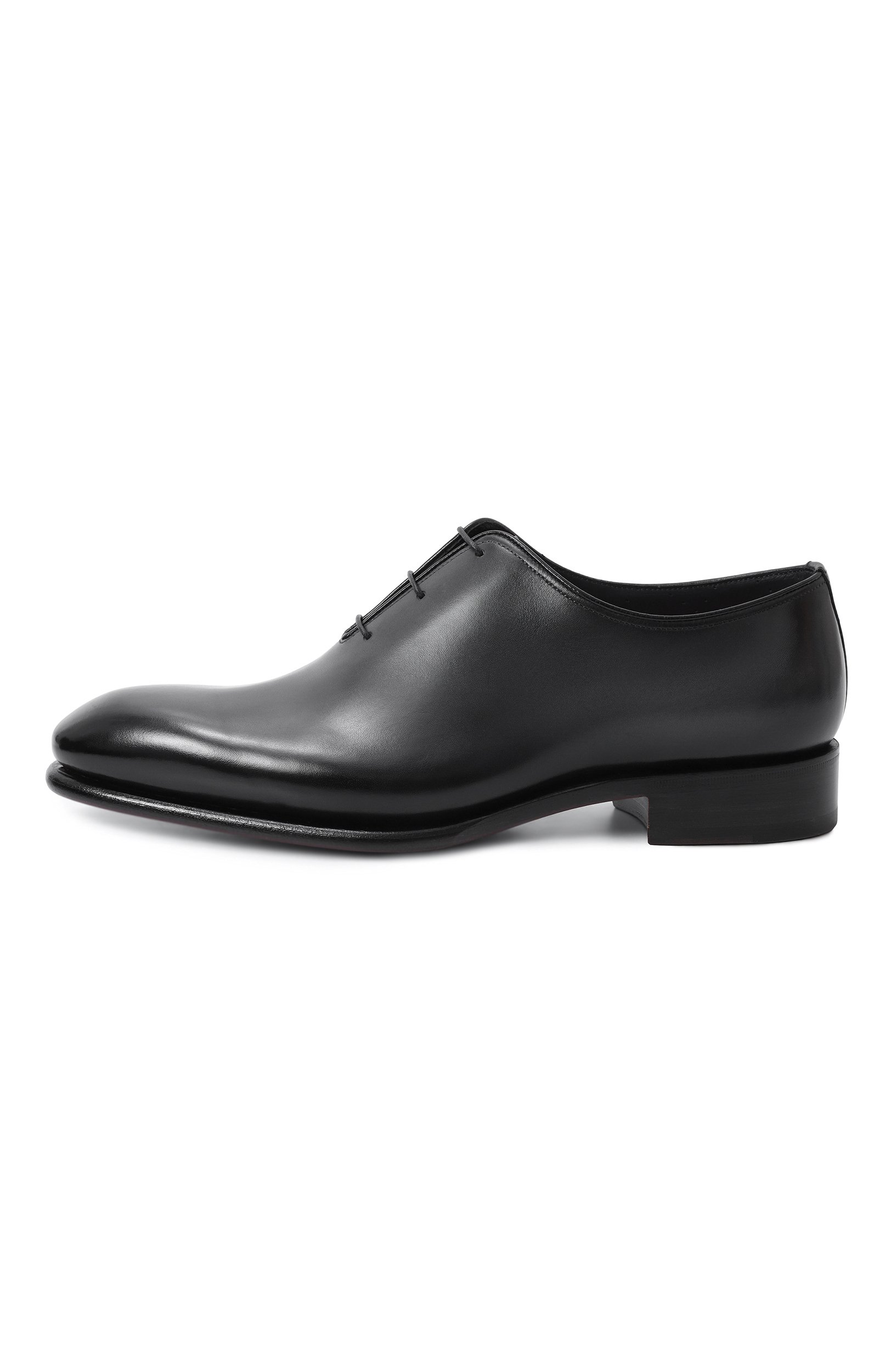 Кожаные оксфорды carter SANTONI, арт. MCCG16229MC1HFUL, фото 3