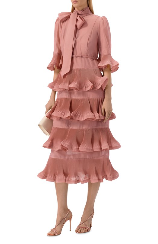 Платье Zimmermann 6355DC26R Розовый  6355DC26R Фото 2