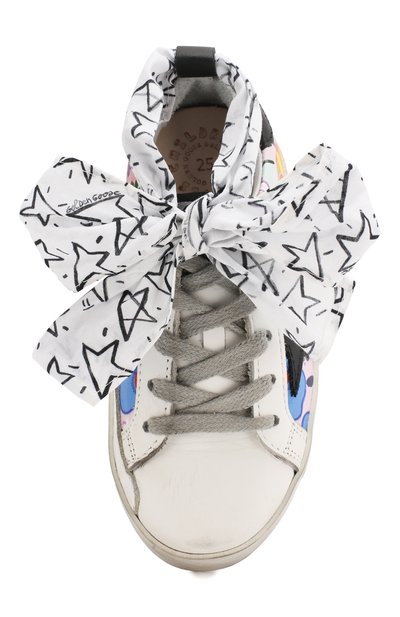 Кожаные кеды superstar GOLDEN GOOSE DELUXE BRAND, арт. G36KS301.B50, фото 4