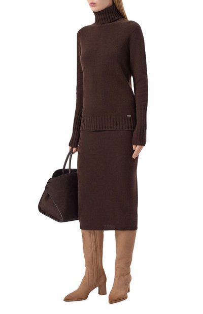 Замшевые сапоги SANTONI, арт. WSEG71937PC4AHGI, фото 3