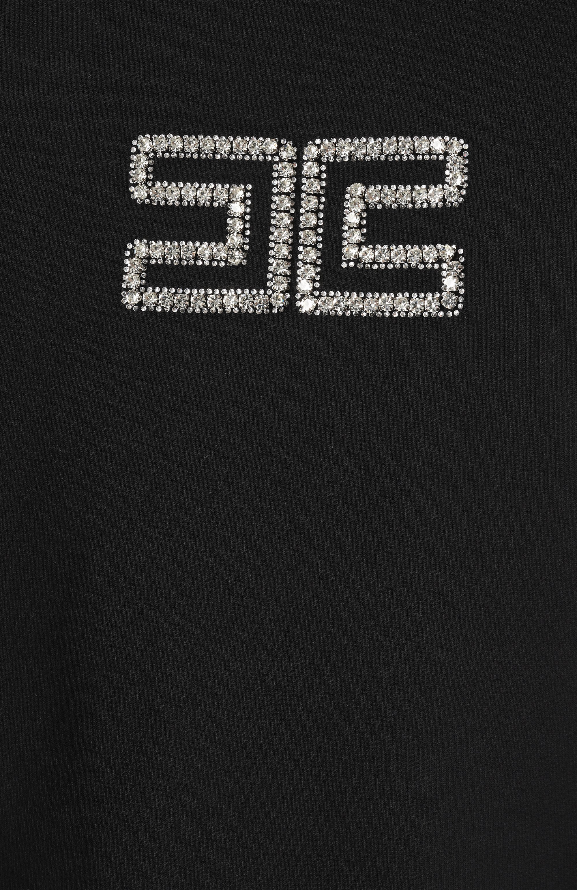 Хлопковый свитшот ELISABETTA FRANCHI LA MIA BAMBINA, арт. EFFE1490/FF002/4A-8A, фото 3